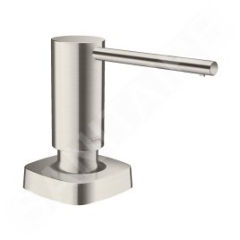 Hansgrohe Accessoires - Distributeur de savon liquide mural, inox 40468800