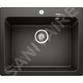 Blanco Naya 6 - Évier en silgranit, 615x510 mm, noir 525941