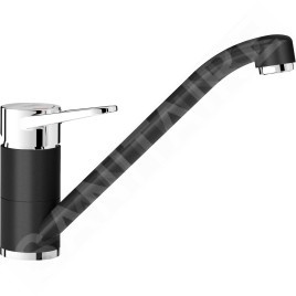 Blanco Wega II - Mitigeur d'évier, noir / chrome 526415