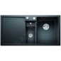Blanco Collectis 6 - Évier en silgranit 1000x510 mm, avec commande de vidage et accessoires, noir 525866