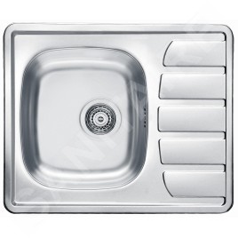 Alveus Zoom - Évier 615x500 mm, inox 1098940