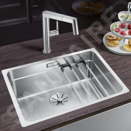 Blanco Etagon 500 - Évier, 540x440 mm, avec rails, inox 521840