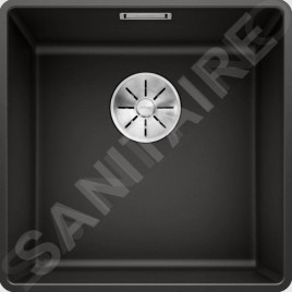 Blanco Subline 400 - Évier en silgranit, 427x427 mm, noir 525988