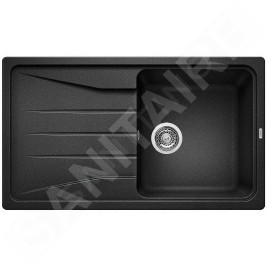 Blanco Sona 45 - Évier en silgranit, 780x500 mm, noir 525970