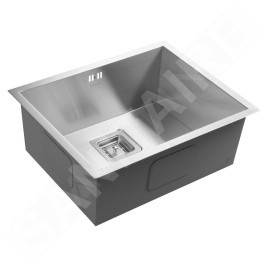 Sapho Zero - Évier 540x430x200 mm, inox EP386