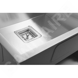 Sapho Zero - Évier 540x430x200 mm, inox EP386