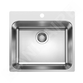Blanco Supra 500 - Évier, 540x500 mm, inox brossé 526354