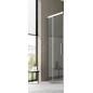 Kermi NICA - Porte de douche C2L, 83x200 cm, gauche, argent brillant/verre transparent NIC2L08320VPK