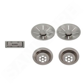 Blanco Accessoires - Kit de vidage InFino, platine 207410