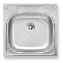 Novaservis Éviers - Évier 480x480 mm, inox DR48/48