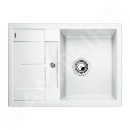 Blanco Metra 45 - Évier en Silgranit, 680x500 mm, Compact, blanc 519565