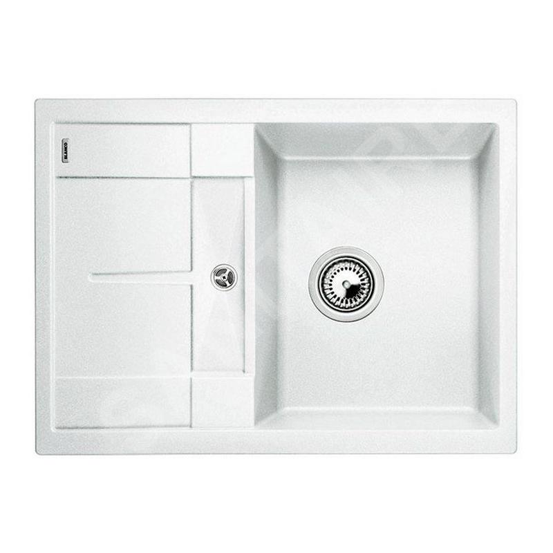 Blanco Metra 45 - Évier en Silgranit, 680x500 mm, Compact, blanc 519565