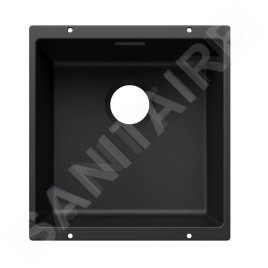 Blanco Subline 400 - Évier en silgranit, 40x40 cm, noir 527786