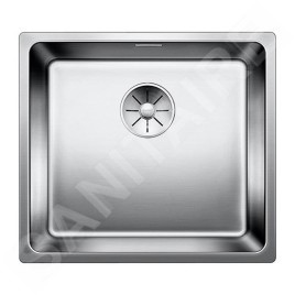 Blanco Andano 450 - Évier, 490x440 mm, bordure plate, inox 522961