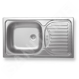 Novaservis Éviers - Évier 435x760 mm, inox DR43/76