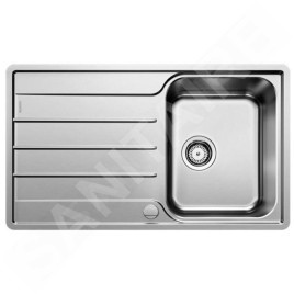 Blanco Lemis 45 - Évier, 860x500 mm, avec commande du vidage, inox brossé 523031