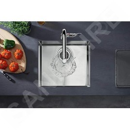 Hansgrohe Éviers - Evier encastré S719-U400, inox 43425800