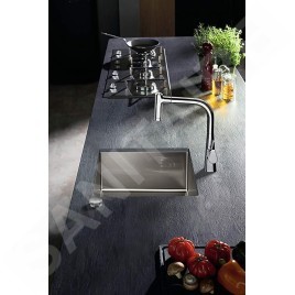 Hansgrohe Éviers - Evier encastré S719-U400, inox 43425800