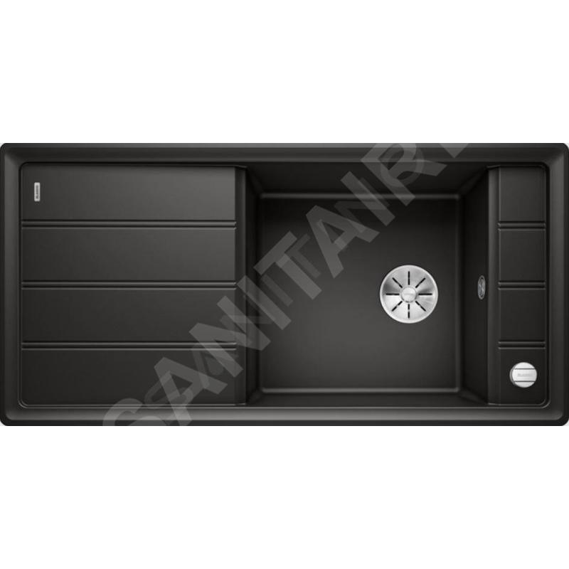 Blanco Faron XL 6 - Évier en silgranit 1000x500 mm, noir 525895