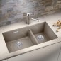 Blanco Subline 430/270 - Évier en silgranite, 755x460 mm, tartufo 523158