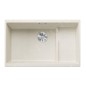 Blanco Subline 700 - Évier en Silgranit, 730x460 mm, InFino, blanc doux 527172