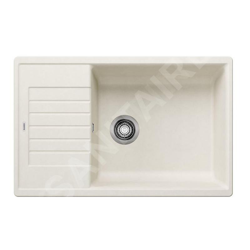 Blanco Zia XL 6 - Évier en silgranit, 780x500 mm, blanc doux 527214