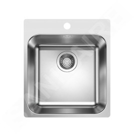 Blanco Supra 400 - Évier, 440x500 mm, inox brossé 526352