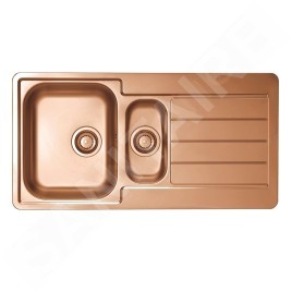 Alveus Line Monarch - Évier 980x500 mm, copper 1078567