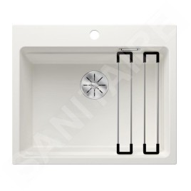 Blanco Etagon 6 - Évier en silgranit 600x510 mm, avec accessoires, InFino, blanc 524543