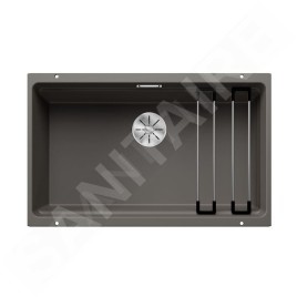Blanco Etagon 700 - Évier en silgranit, 730x460 mm, avec accessoires, InFino, gris 527261