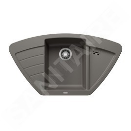 Blanco Zia 9 - Évier en silgranit, 930x510 mm, gris 527395
