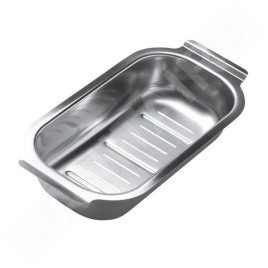 Alveus Accessoires - Bac d'évier, 360x171x65 mm, perforé, acier inoxydable 1062602