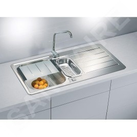 Alveus Accessoires - Bac d'évier, 360x171x65 mm, perforé, acier inoxydable 1062602