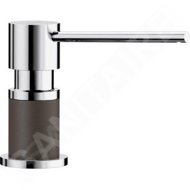 Blanco Accessoires - Distributeur de savon Lato, café / chrome 525815