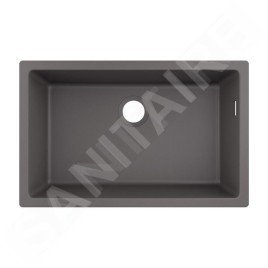 Hansgrohe Éviers - Evier encastré granit S510-U660, pierre grise 43432290