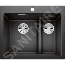 Blanco Pleon 6 Split - Évier en silgranite, 615x510 mm, anthracite 521689