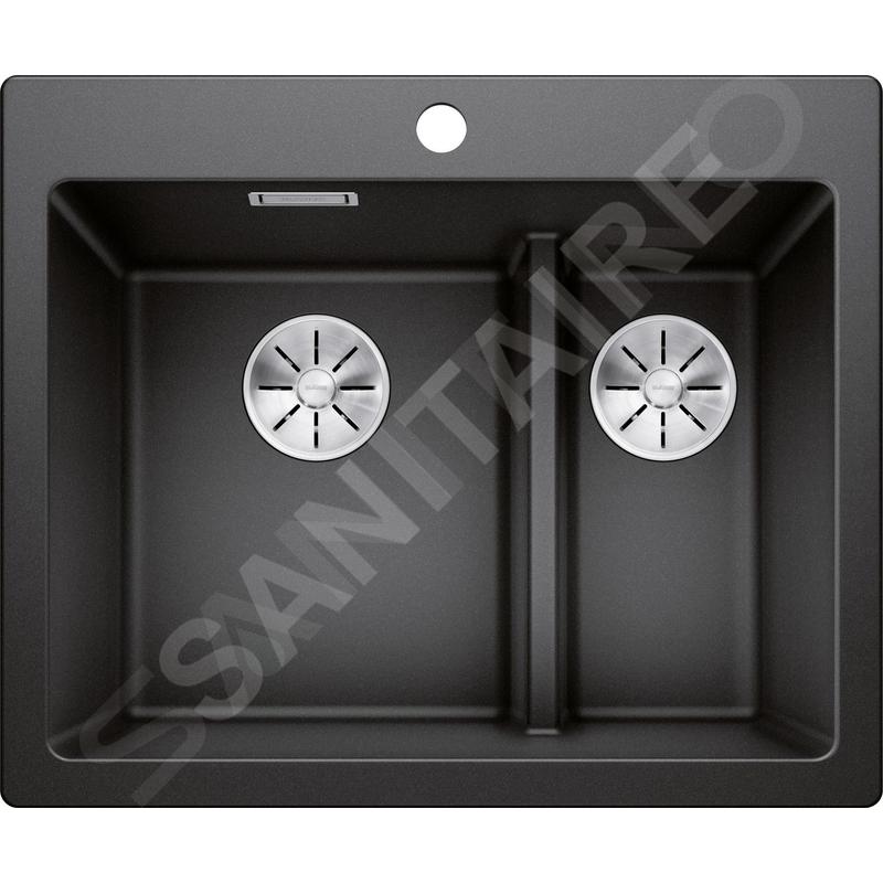 Blanco Pleon 6 Split - Évier en silgranite, 615x510 mm, anthracite 521689