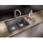 Blanco Pleon 6 Split - Évier en silgranite, 615x510 mm, anthracite 521689