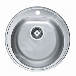 Alveus Form - Évier, diamètre 510 mm, inox 1116756