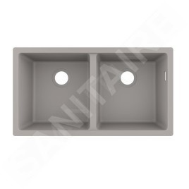 Hansgrohe Éviers - Evier encastré granit S510-U770, béton gris 43434380