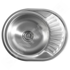 Aqualine Éviers - Evier 570x450 mm, acier inoxydable AQ5745B