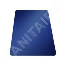 Blanco Accessoires - Planche à découper 495x280 mm, verre/bleu 232846
