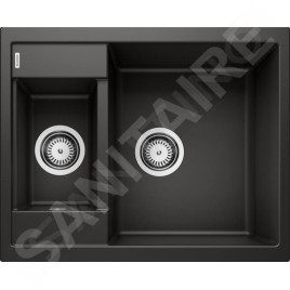 Blanco Metra 6 - Évier en silgranit, 615x500 mm, noir 525923
