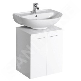 Aqualine Dino - Meuble lavabo 500x300x500 mm, blanc 57030