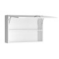 Aqualine Keramia Fresh - Armoire supérieure 700x500x200 mm, blanc 52360