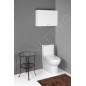Aqualine Keramia Fresh - Armoire supérieure 700x500x200 mm, blanc 52360