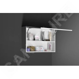 Aqualine Keramia Fresh - Armoire supérieure 700x500x200 mm, blanc 52360