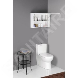 Aqualine Keramia Fresh - Armoire supérieure 700x500x200 mm, blanc 52360