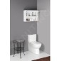 Aqualine Keramia Fresh - Armoire supérieure 700x500x200 mm, blanc 52360