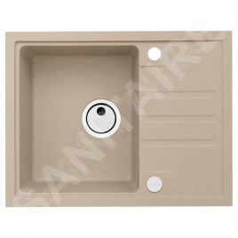 Alveus Intermezzo - Évier en granit 620x480 mm, beige 1117039